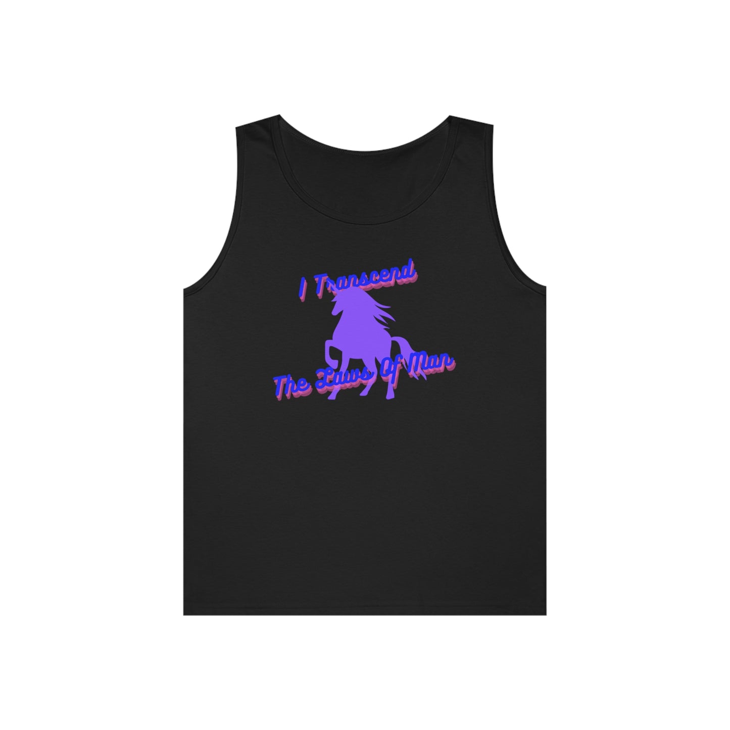 Transcendence Unicorn | Cotton Tank | Bi