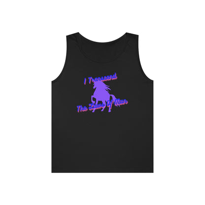 Transcendence Unicorn | Cotton Tank | Bi