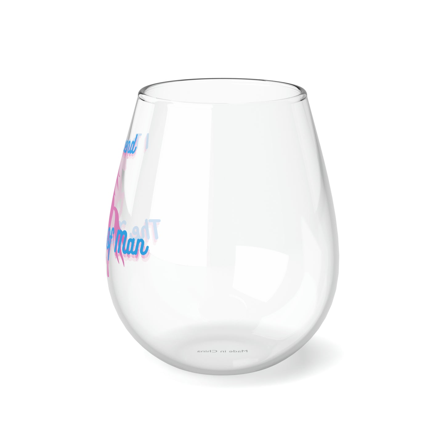 Transcendence Unicorn | 11.75 oz Stemless Wine Glass | Trans