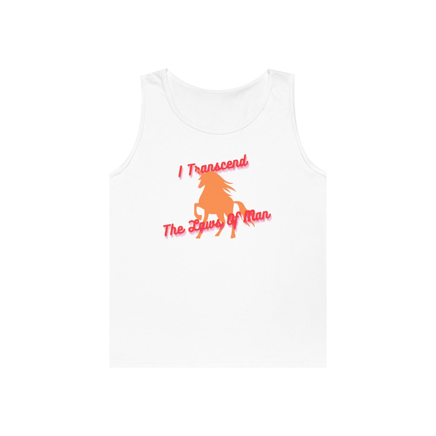 Transcendence Unicorn | Cotton Tank | Lesbian