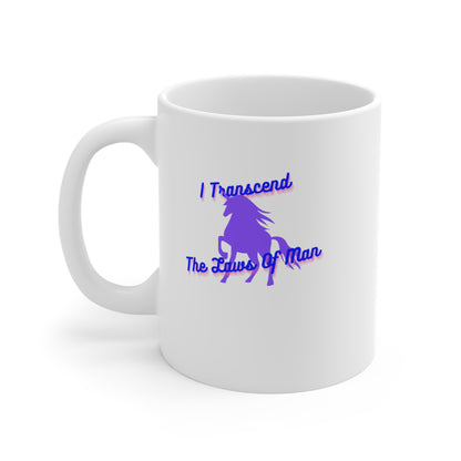 Transcendence Unicorn | Latte Mug | Bi